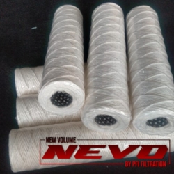 d Bleached Cotton String Wound Filter Cartridge  large